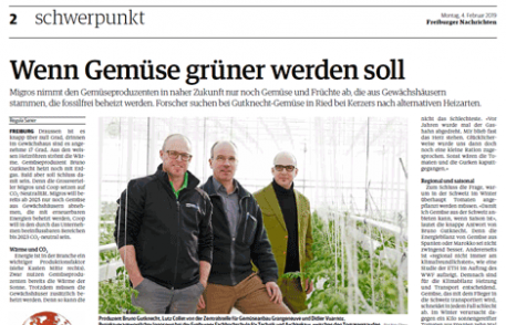Freiburger nachrichten: wenn gemüse grüner werden soll