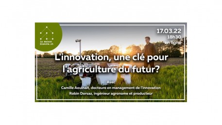 L'innovation, une clé pour l'agriculture du futur?