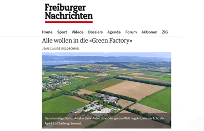 Freiburger Nachrichten: Alle wollen in die Green Factory