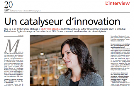 La Gruyère: Un catalyseur d'innovation La Gruyère: Un catalyseur d'innovation