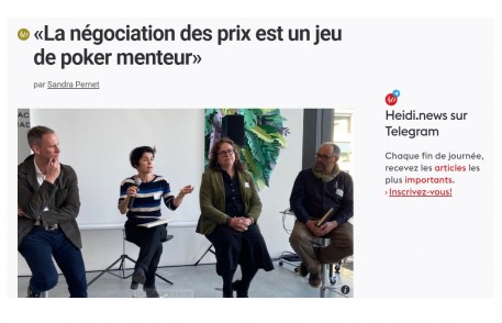 «La négociation des prix est un jeu de poker menteur»