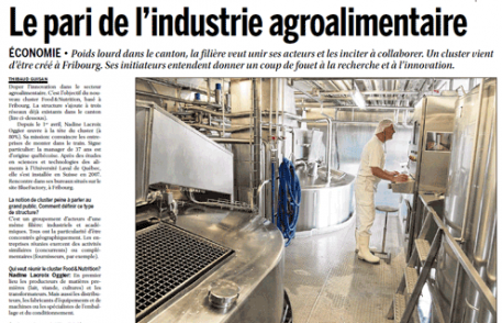 La Liberté: Le pari de l’industrie agroalimentaire