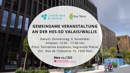 Veranstaltung in Co-Organisation mit Star'terre an der HES-SO Valais/Wallis