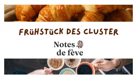 Cluster-Frühstück bei Notes de Fève