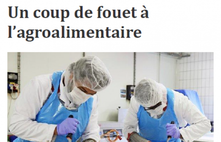 la liberté : Un coup de fouet à l’agroalimentaire