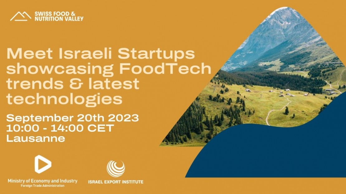 Treffen mit einer Delegation israelischer FoodTech-Startups