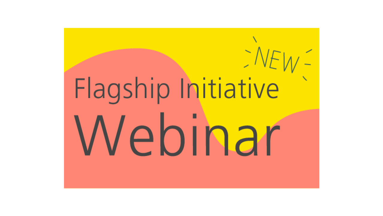 Webinaire Flagship Initiative - appel 2023