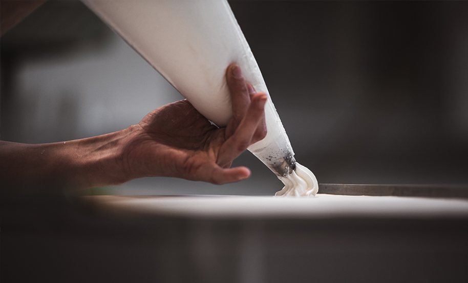 création de meringue