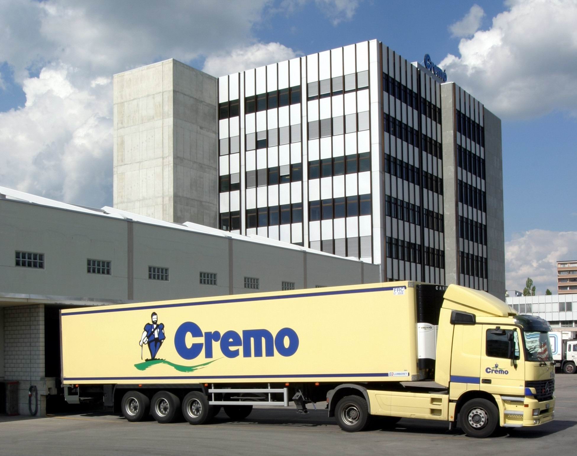 Site avec Camion cremo