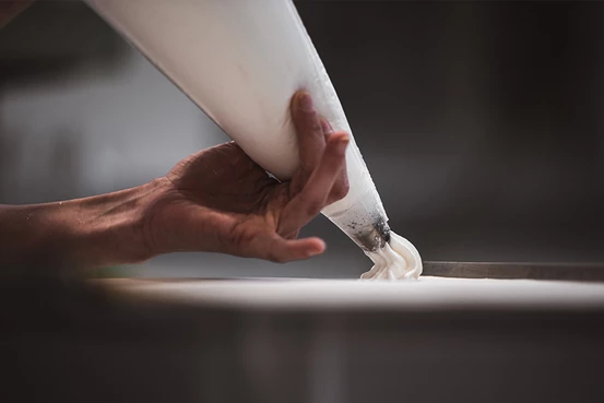 création de meringue