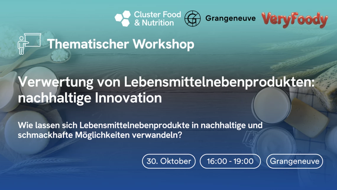 Verwertung von Lebensmittelnebenprodukten: nachhaltige Innovation