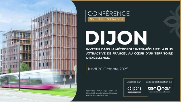 Conférence-cocktail : S'implanter à Dijon